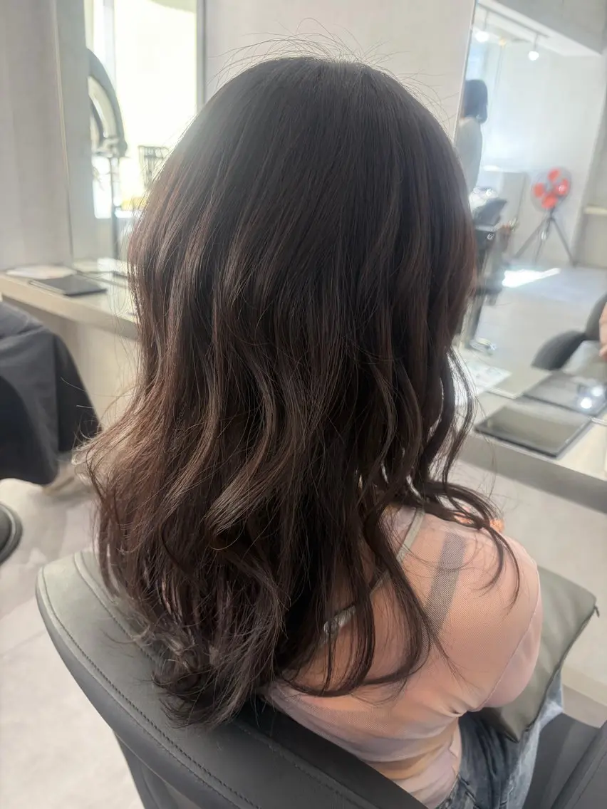 セミロング 🌿🍋 JUREN🍋🌿のヘアスタイル