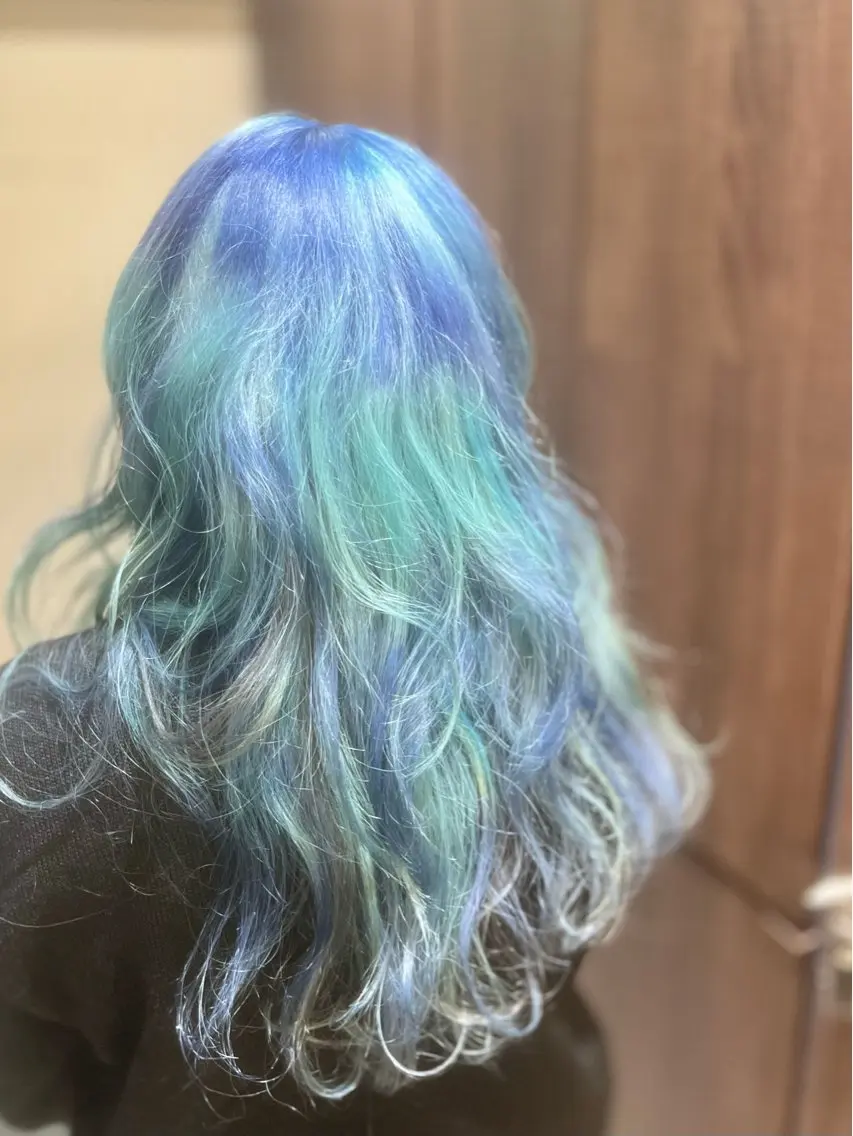 ロング カラー ヘアカラー トリートメント 多系統似合わせ/ tsuburaのヘアスタイル