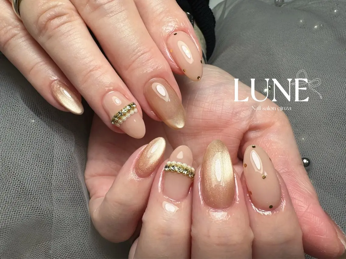 ネイル ハンドネイル LUNE nail salon 銀座のネイルデザイン
