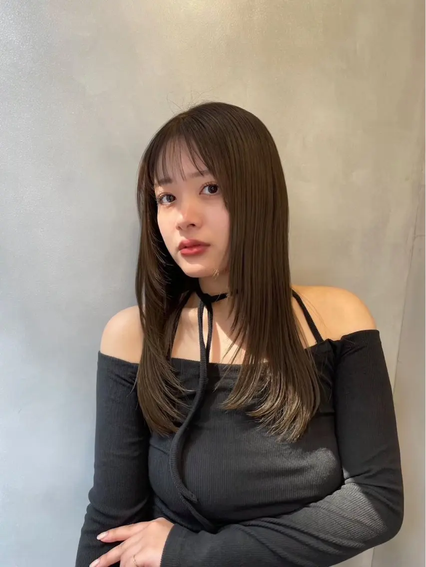 ロング 【ナチュラル可愛いレ イヤー🩶】ななみのヘアスタイル