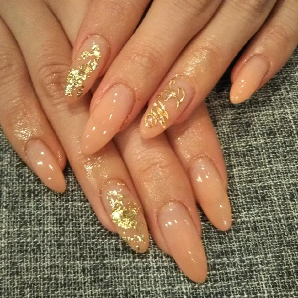 ネイル キラキラネイル ロングネイル ハンドネイル private salon mieのネイルデザイン