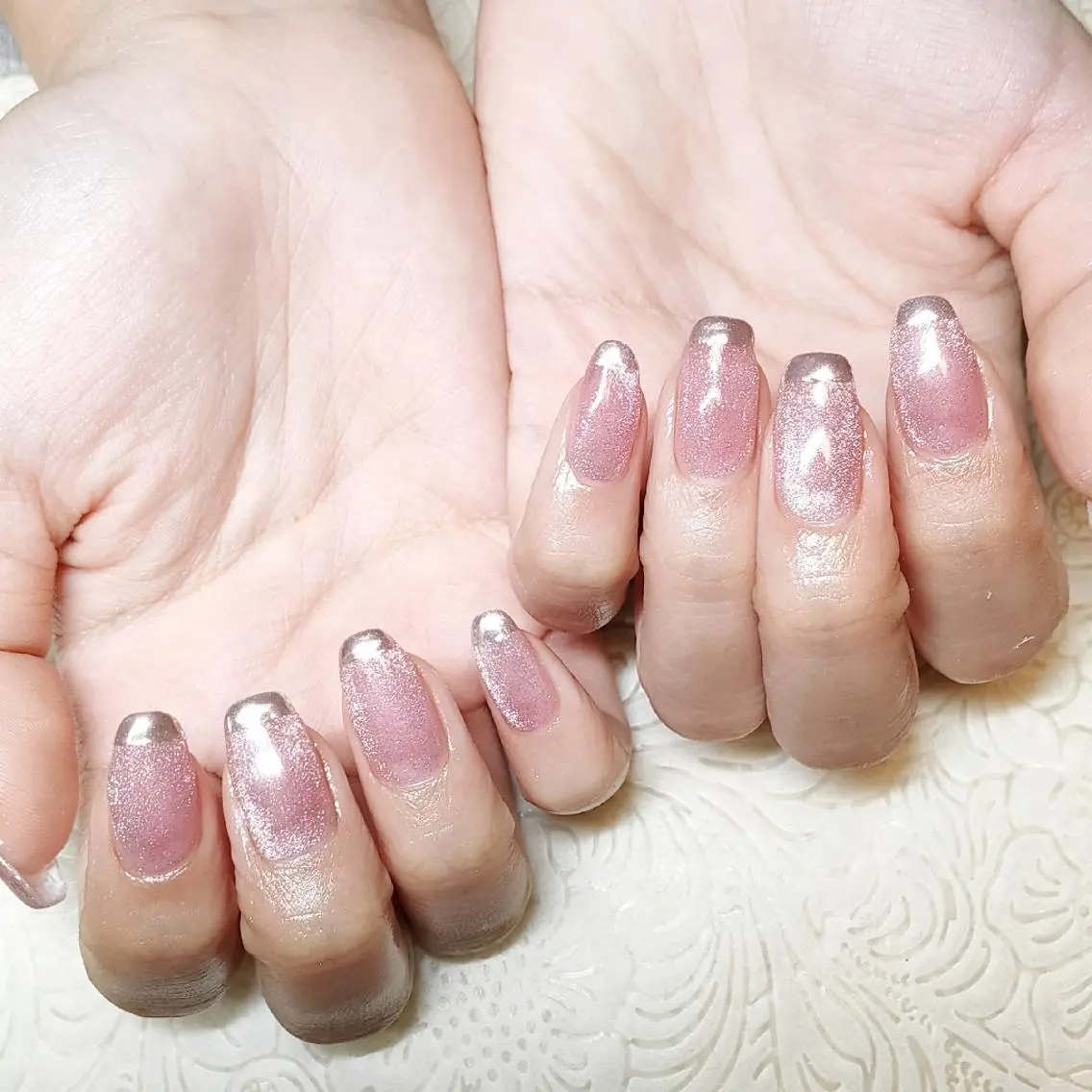 ネイル マグネットネイル ハンドネイル ハンドケア private nailsalonのネイルデザイン