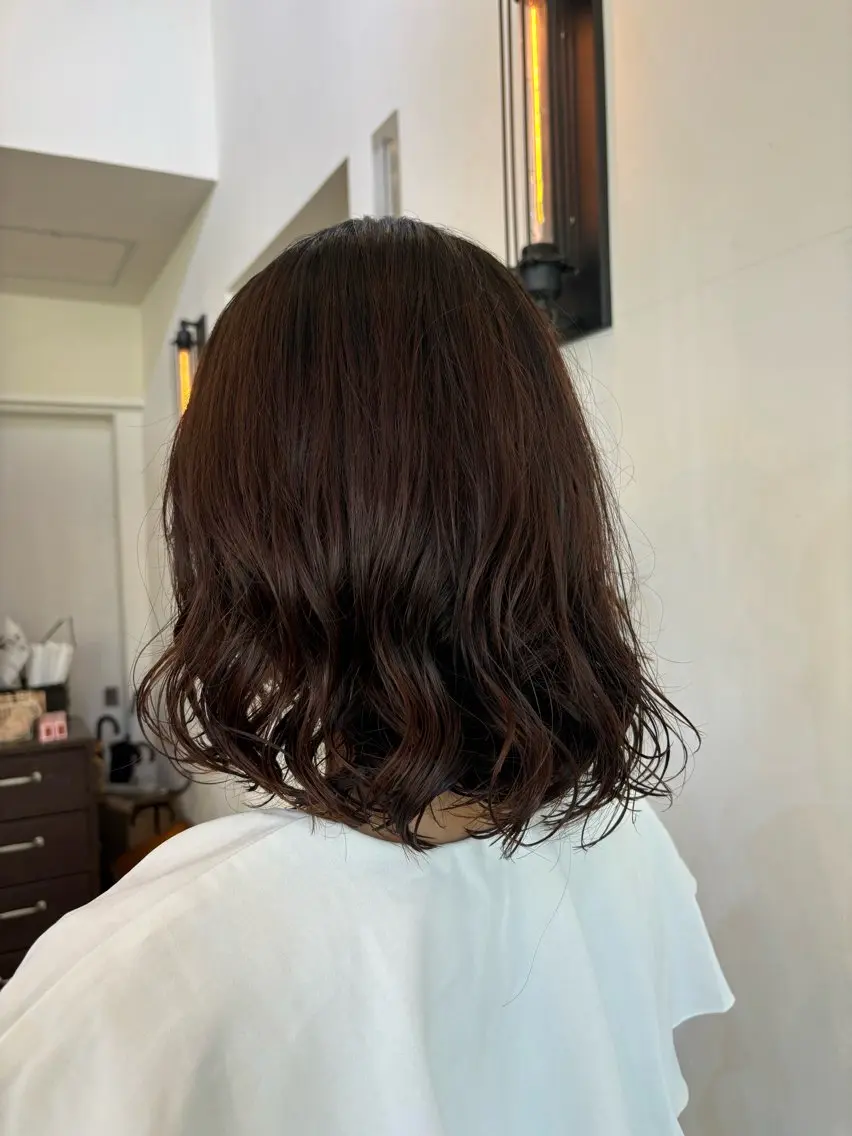 パーマ ボブ 東茉央/レディース パーマ🧸銀座のヘアスタイル