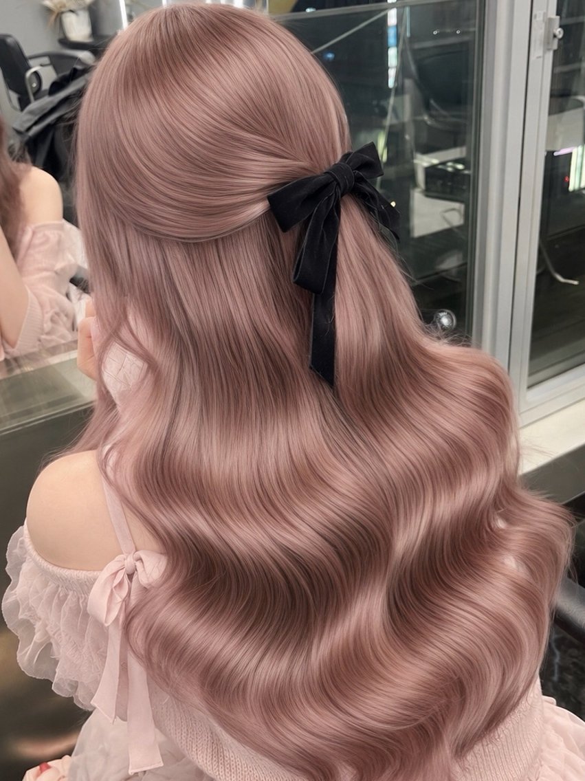 ロング カラー ハイトーン特化💍 NØRN💍韓国のヘアスタイル