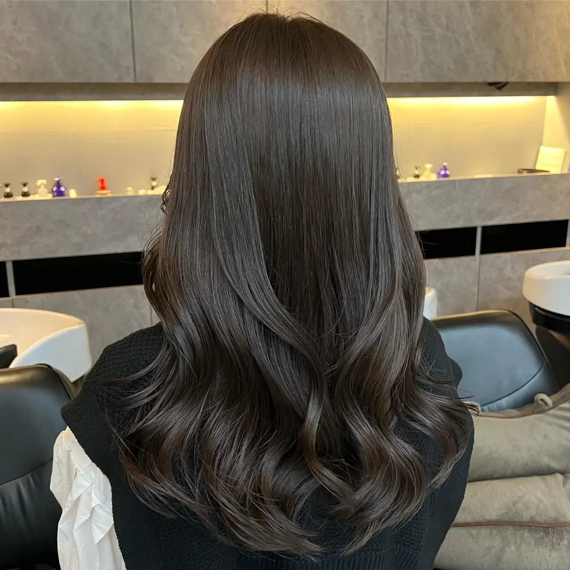 ロング ヘアカラー 🫧髪質改善•艶カラ ー特化🫧谷奥甲太のヘアスタイル
