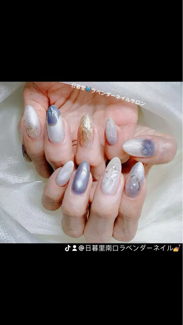 ネイル 日暮里2 lavenderのネイルデザイン