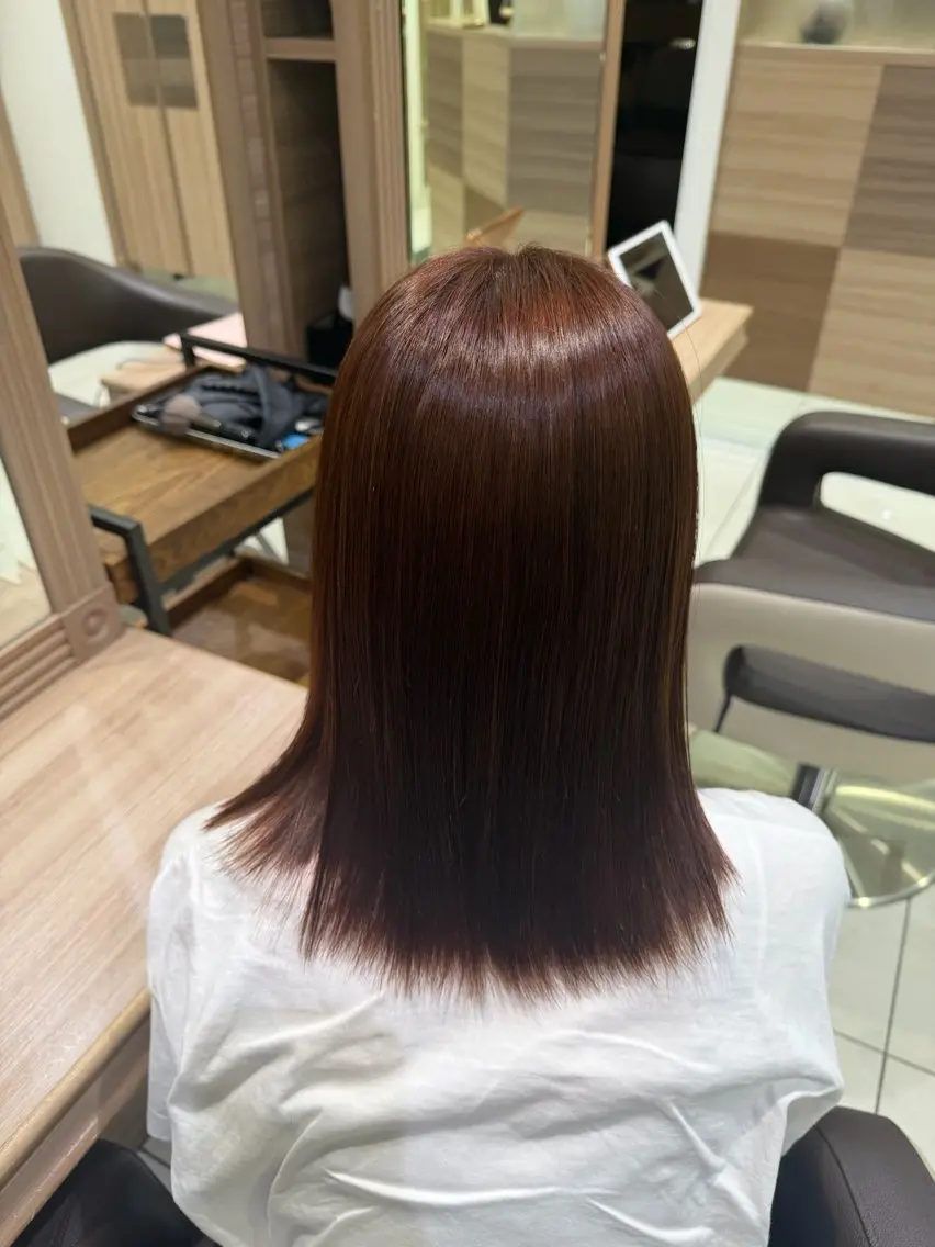 カラー 結菜🎀 モデル様募集中✨❤️のヘアスタイル