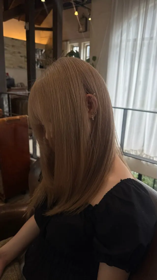 ロング ヘアカラー トリートメント Takizawa 🫧ブリーチ・パーマのヘアスタイル