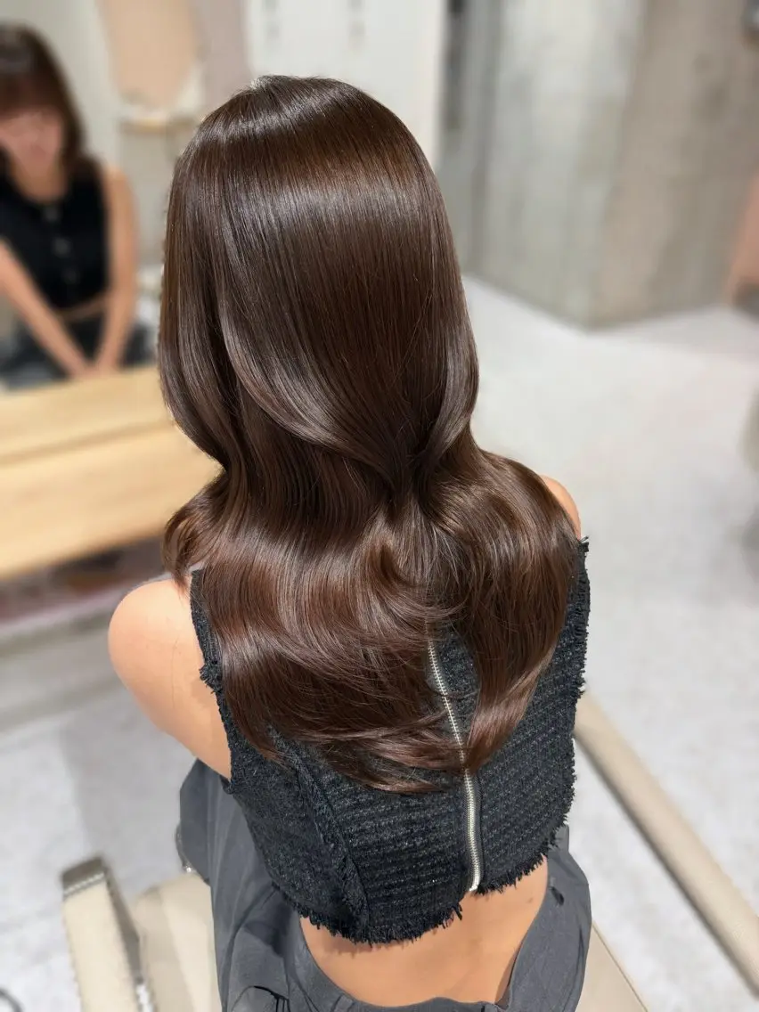 ミディアム 🤍艶髪韓国ヘア🤍 Rikoのヘアスタイル