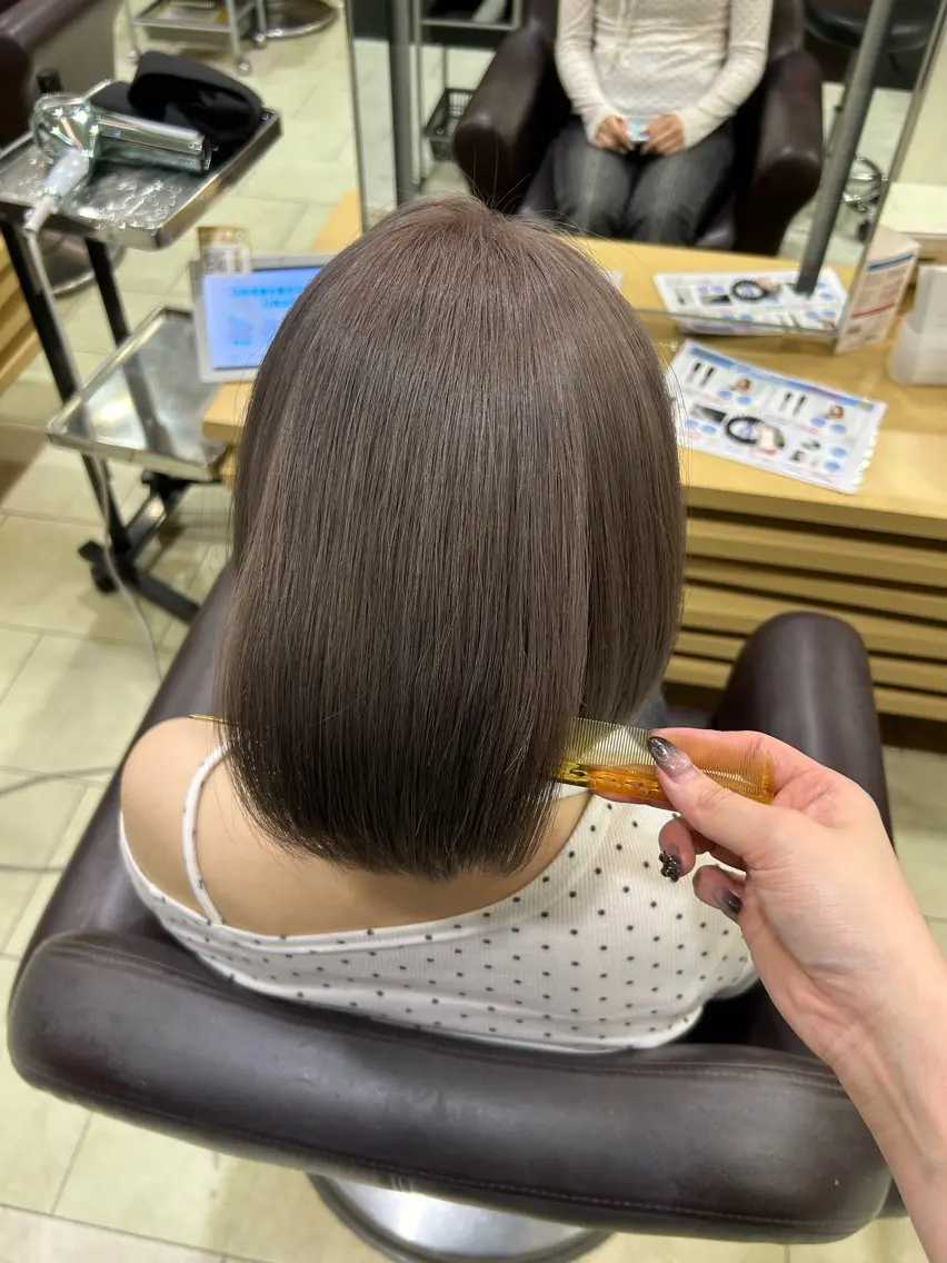 カラー ヘアカラー mira🎀 ┊︎透明感カラー🫧のヘアスタイル