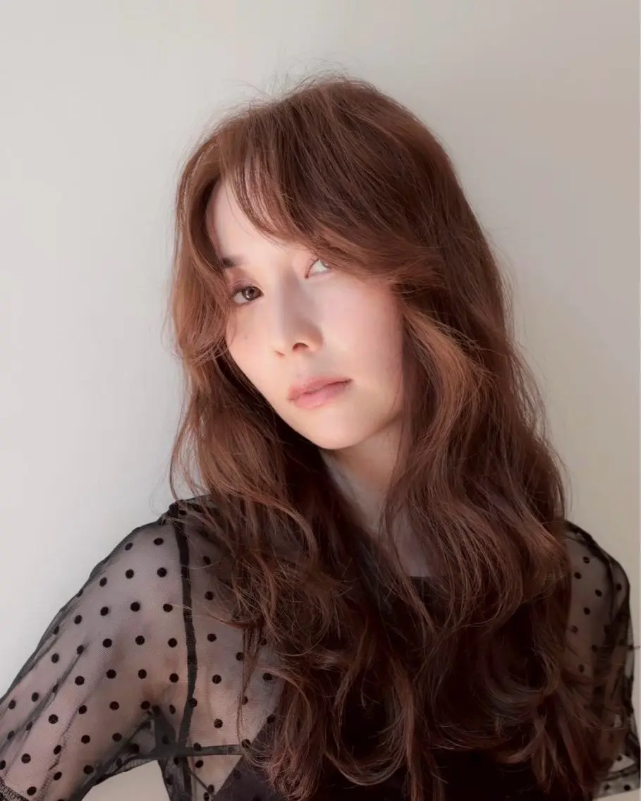 ロング 🔆韓国/小顔カット norika🔆のヘアスタイル