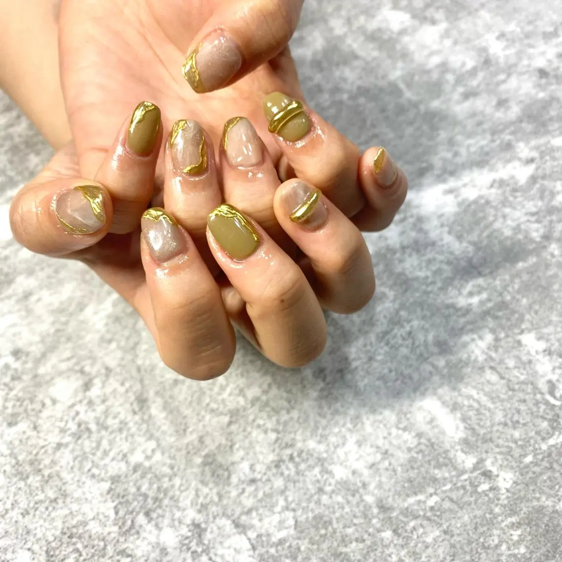 ネイル ニュアンスネイル ハンドネイル ★Rinail... .のネイルデザイン