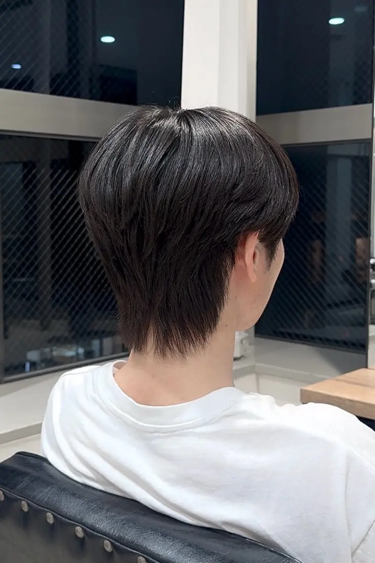 ショート カラー パーマ ヘアアレンジ メンズ カット ヘアセット パク・ボミン小野リエ 韓国ハーフ🦊のその他イメージ