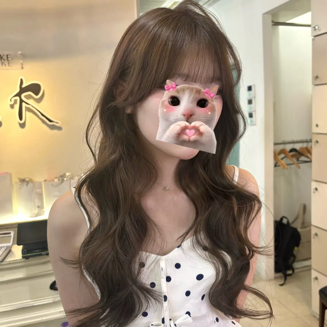 ロング カラー ブリーチ ダブルカラー ブリーチなしカラー ヘアカラー トリートメント レイヤーカット/透明 感カラー🤍フウカのヘアスタイル