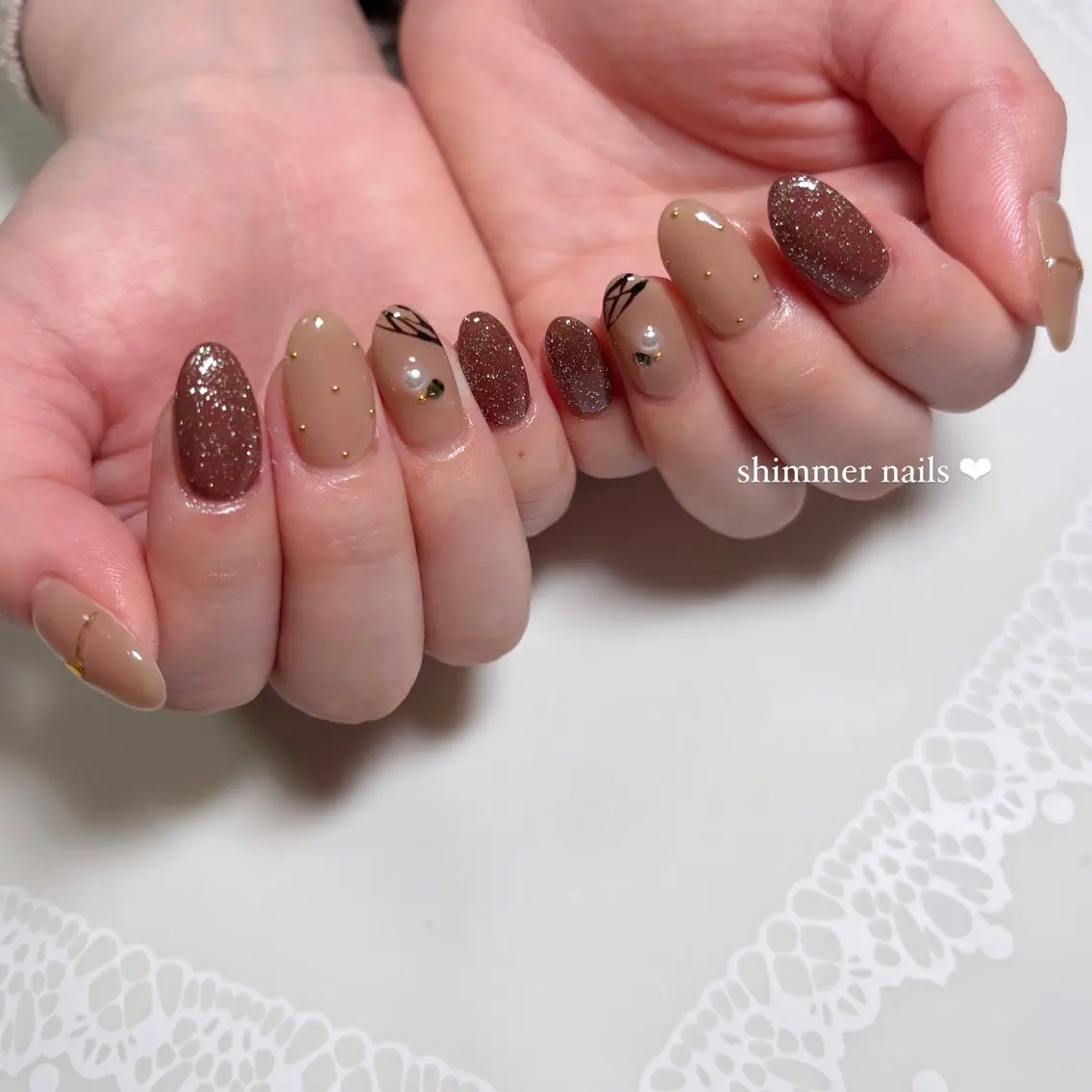 ネイル shimmer nailsのネイルデザイン