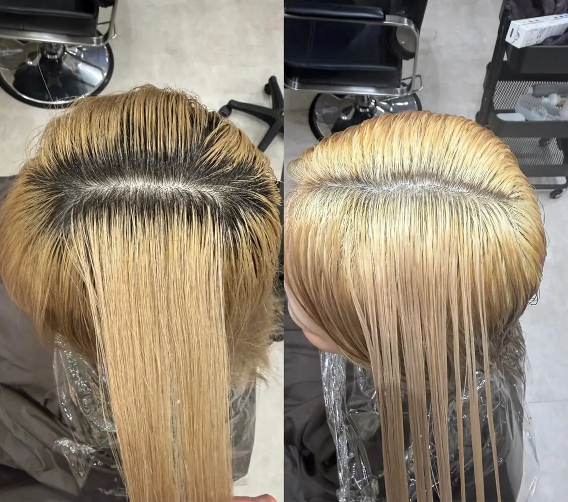 カラー ヘアカラー C H i R iのヘアスタイル