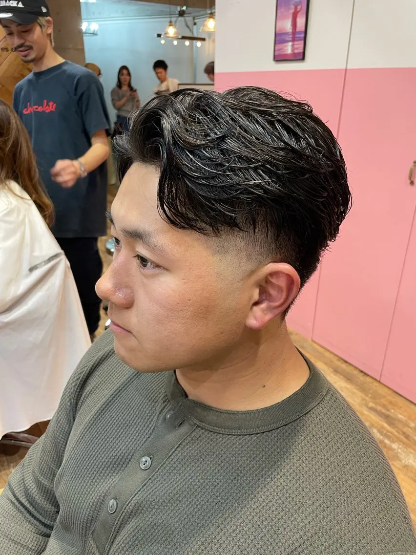 ショート パーマ メンズ カット パーマ 🔥メンズ特化パーマ 🦖増田弘明🦖のヘアスタイル