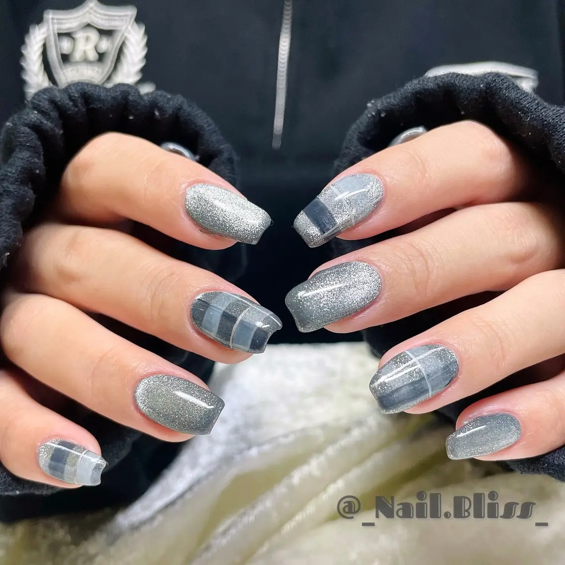 ネイル マグネットネイル 持ち込み ハンドネイル NAIL BLISSのネイルデザイン