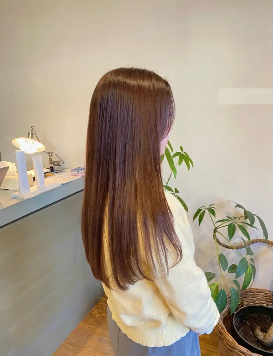 ロング カラー ブラウンカラー ヘアカラー Ludwig AIRIのヘアスタイル