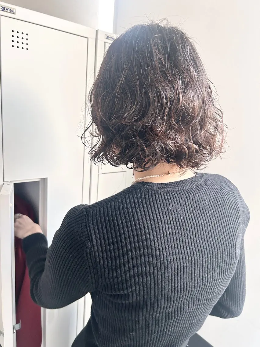 スタイリングが超簡単になる✂️🌀『カット➕パーマ』🌀✂️の写真