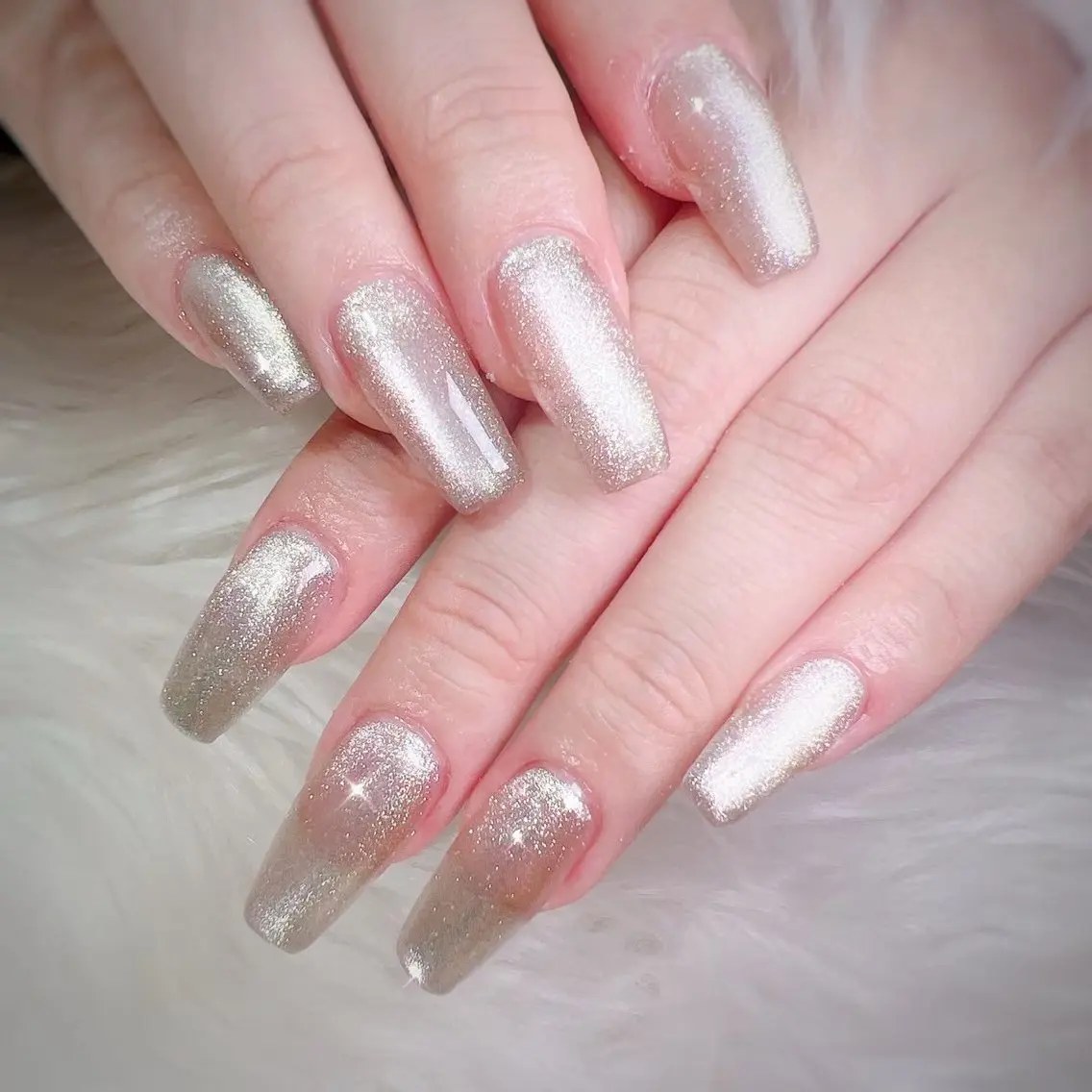 【HAND】ジェルワンカラーorラメグラデーション(一色)★オフ有⭕️の写真