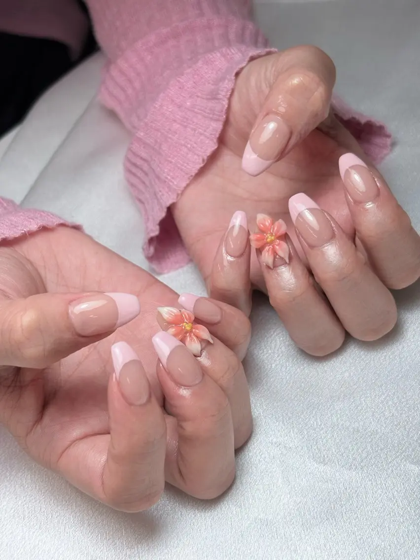 ネイル ハンドネイル FlyingSeep 🫧Kaho🍒💟のネイルデザイン