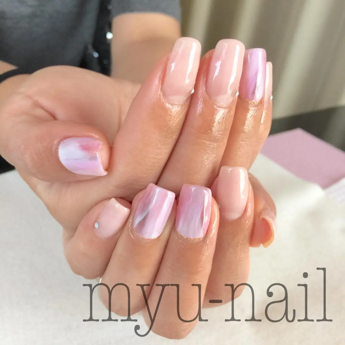 ネイル ハンドネイル ホームサロン myu-nailのネイルデザイン