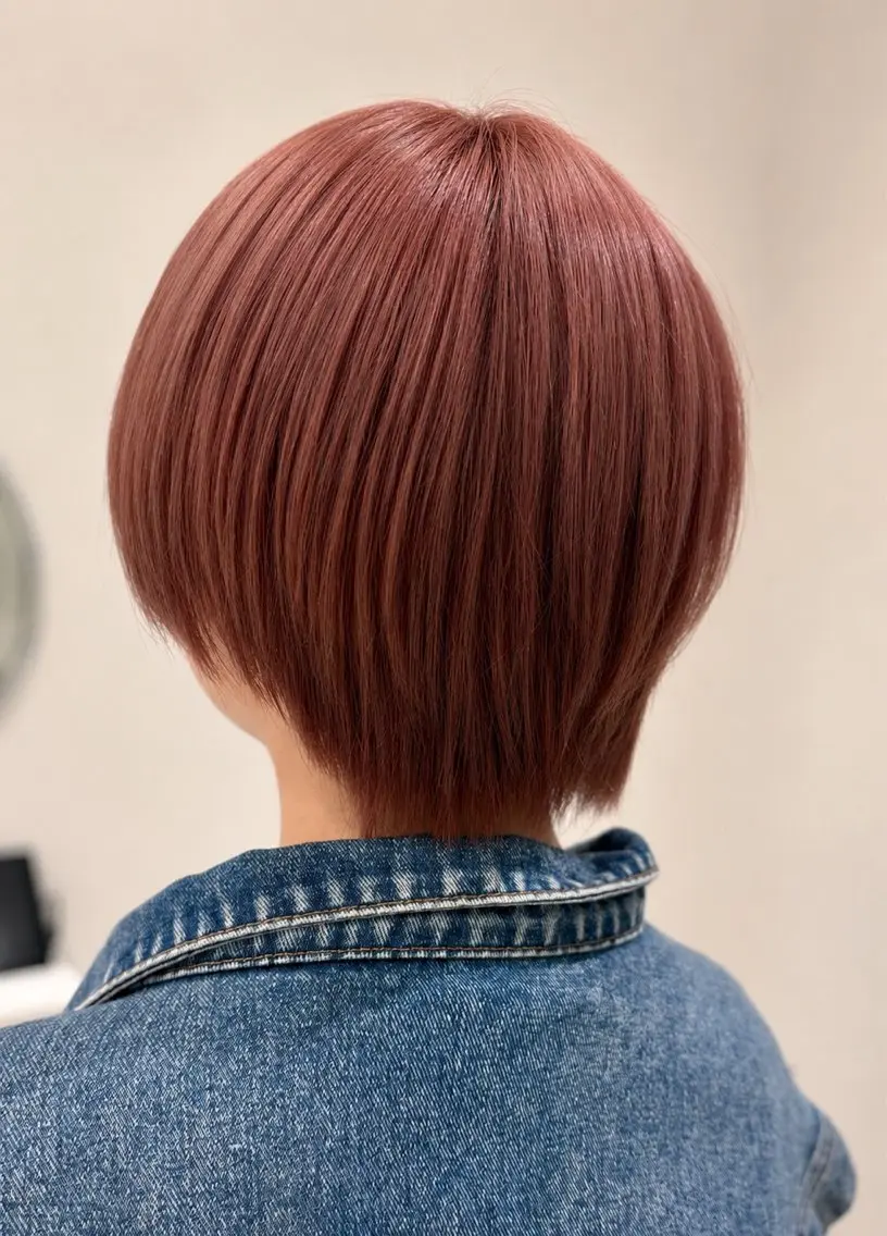 ショート カラー カット ヘアカラー イシカワ ユウタのヘアスタイル