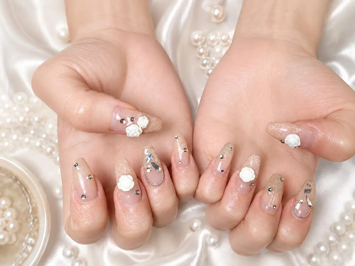 ネイル ハンドネイル ハンドケア Spade Q Nailのネイルデザイン