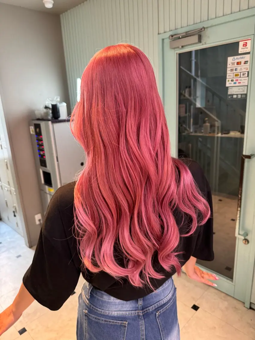 ロング カラー ヘアカラー 🤎モテ髪&透明感 ミルクティー🥣🤎のヘアスタイル