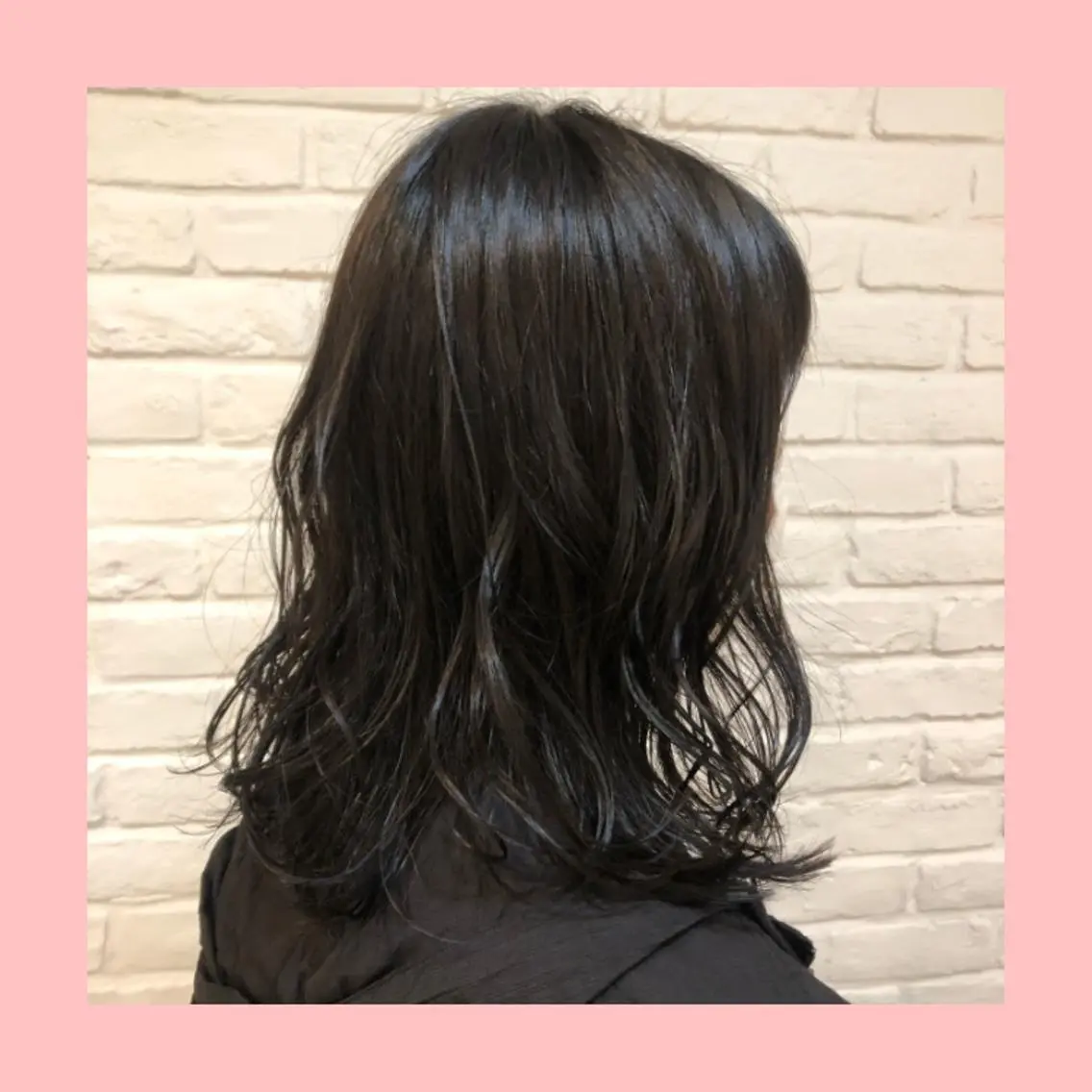 カラー オレンジ 森本　舞✴︎ 似合わせパーマのヘアスタイル