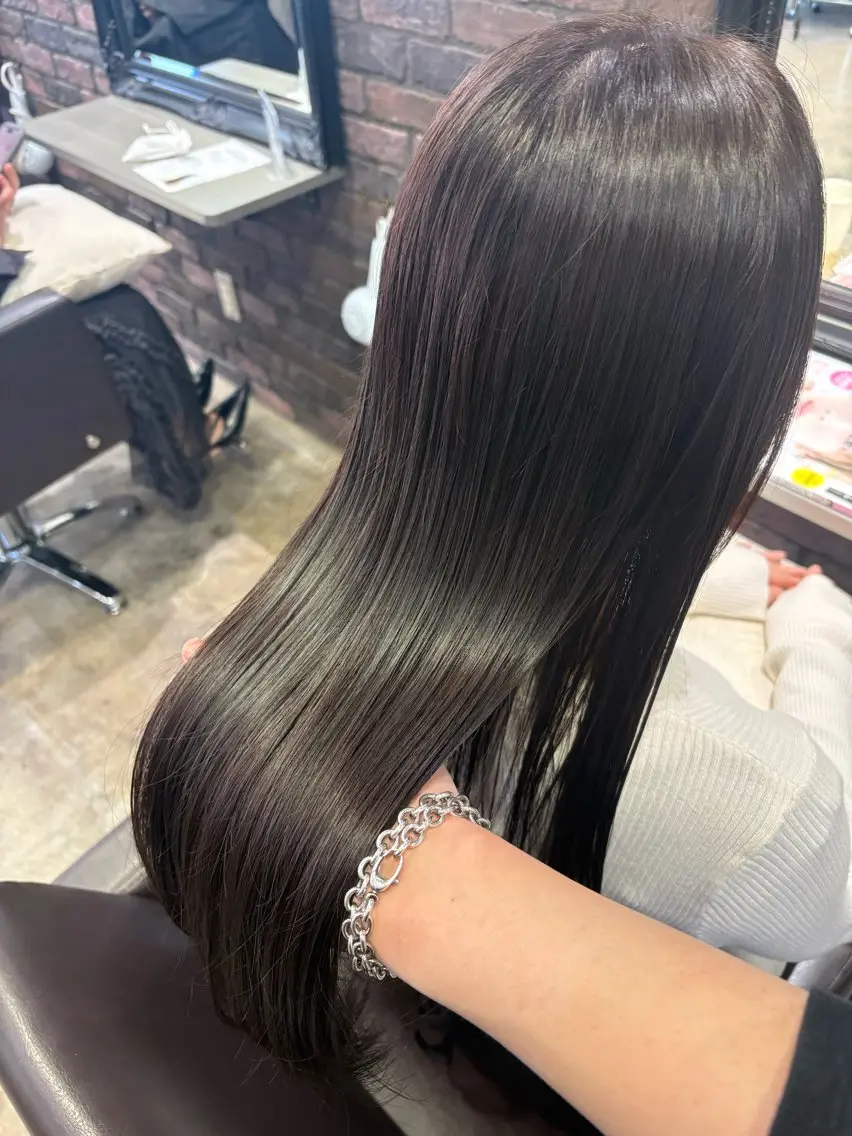 カラー ヘアカラー トリートメント 🌱髪質改善×艶髪 🌱【天神美容室】のヘアスタイル