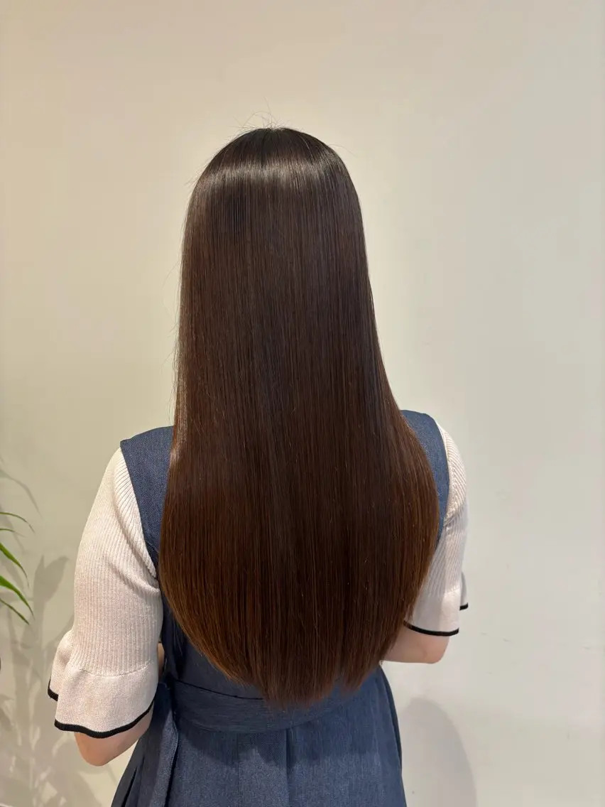 ロング げんば ななのヘアスタイル