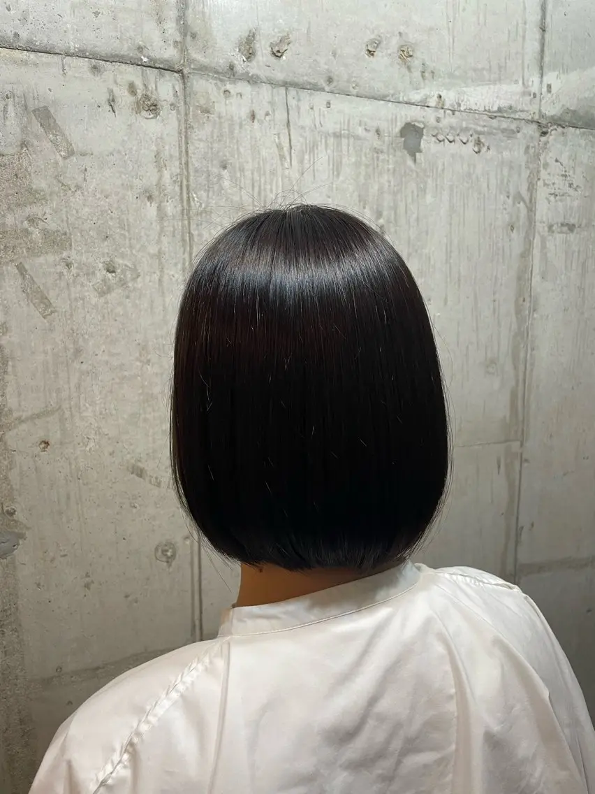 ショート カラー 透明感カラー 茨木/縮毛矯正/ 成元のヘアスタイル