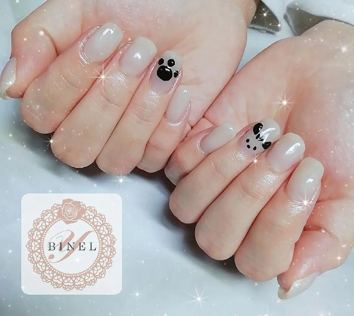 ネイル 持ち込み ワンカラーネイル ハンドネイル Nail Salon Y.BINELのネイルデザイン