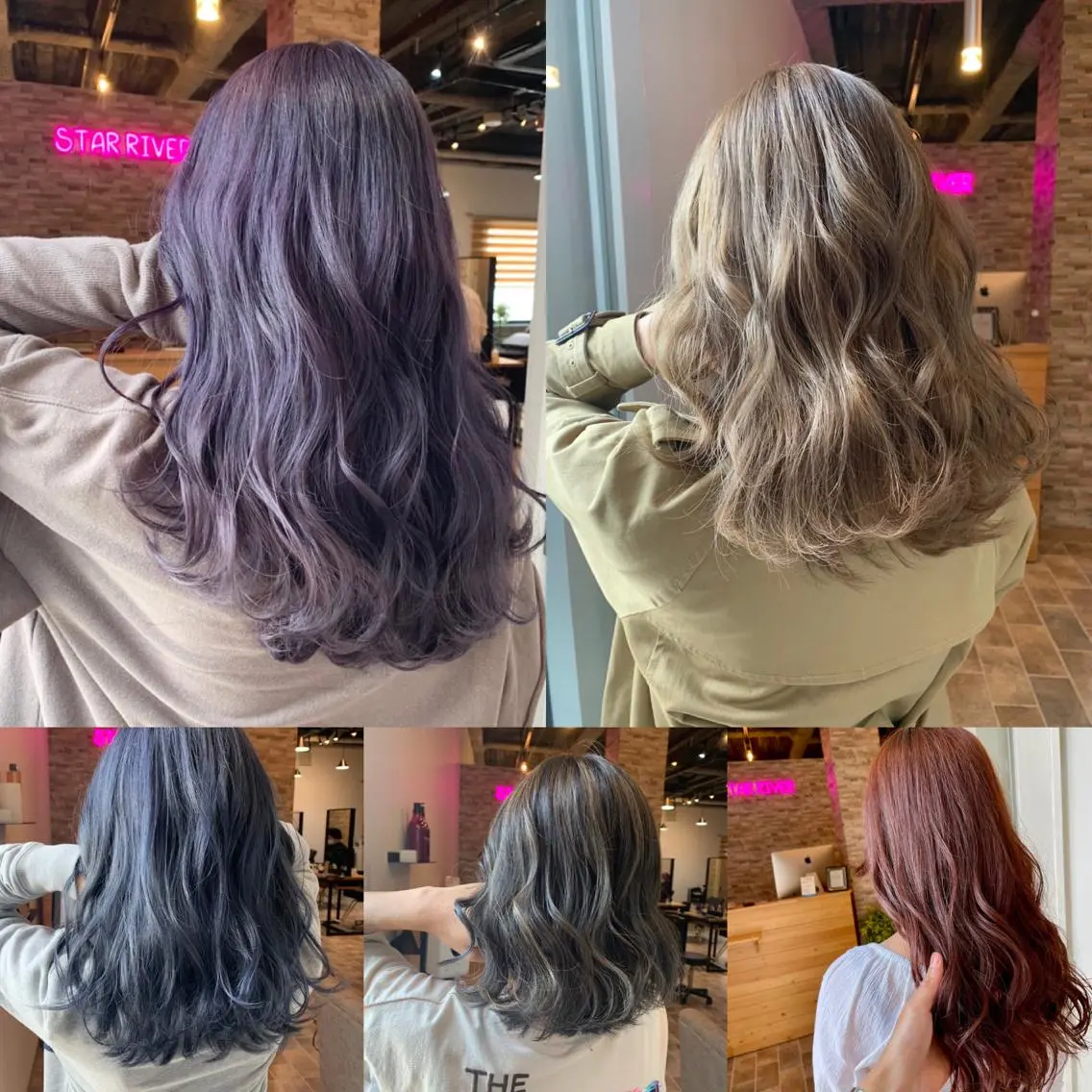 カラー ヘアカラー&縮毛矯正 STAR☆RIVERのヘアスタイル