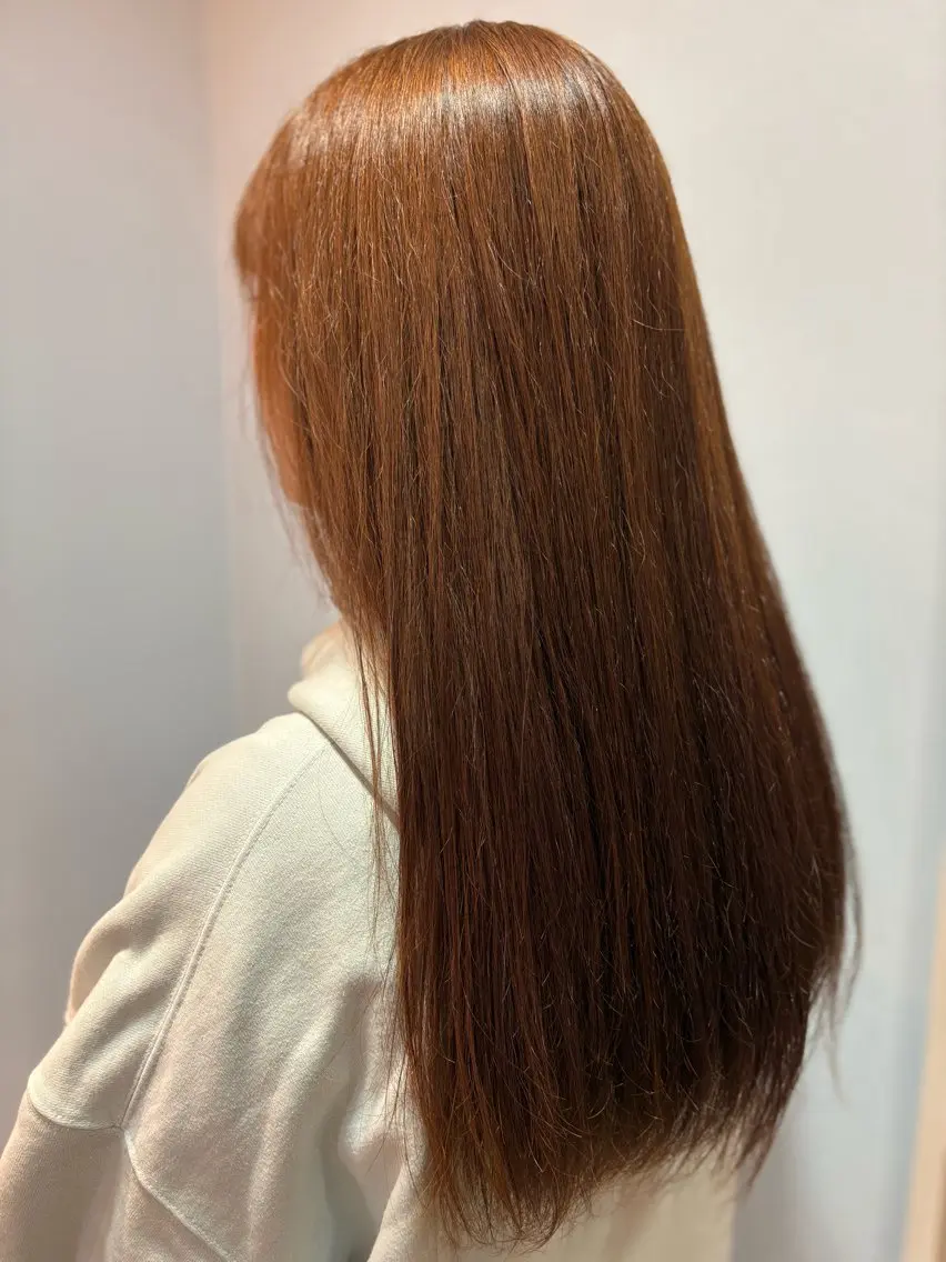 ロング カラー ヘアカラー トリートメント 田部井 宙斗のヘアスタイル