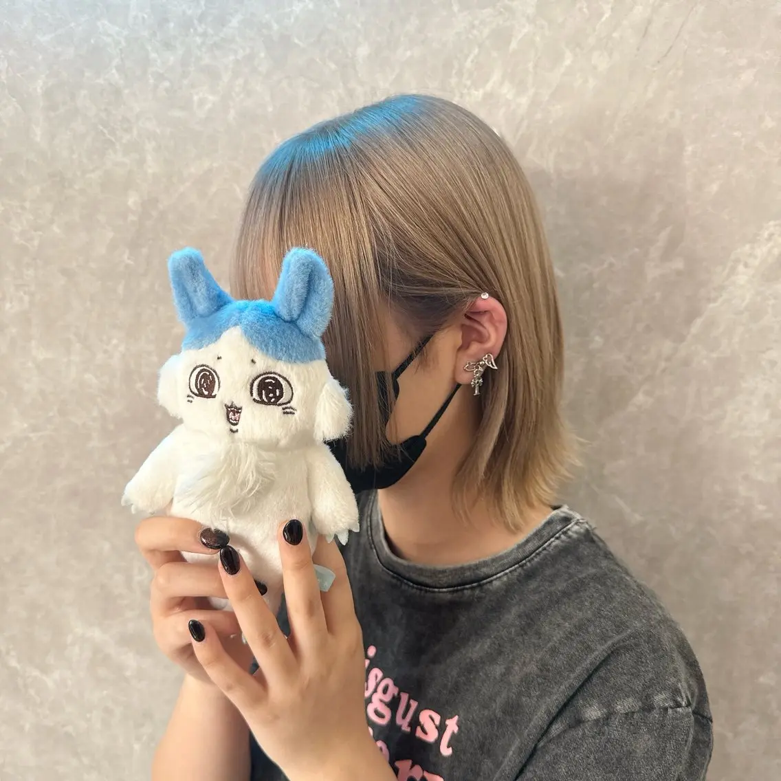 ミディアム カラー バレイヤージュ ブリーチ ケアブリーチ ダブルカラー イヤリングカラー ブリーチの神 KYONのその他イメージ