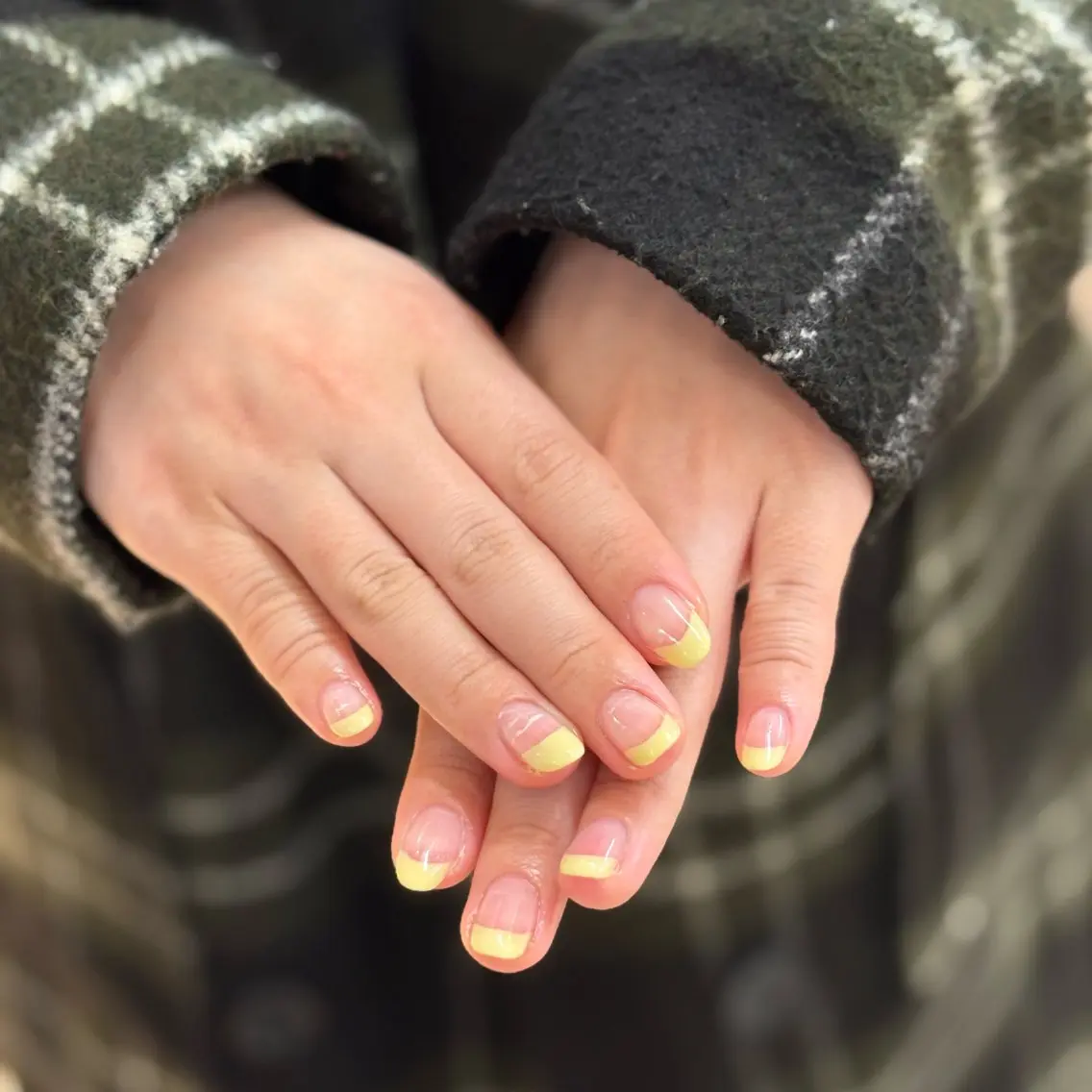 ネイル フレンチネイル △ mayukoのネイルデザイン