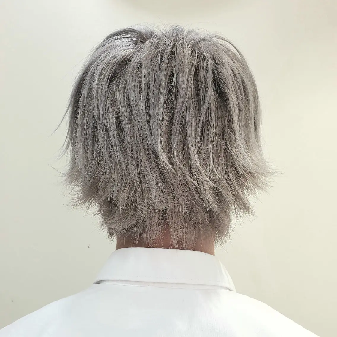 ショート メンズ カラー ヘアカラー 派手髪/ハイトーン/ エクステ✨ユウキのヘアスタイル