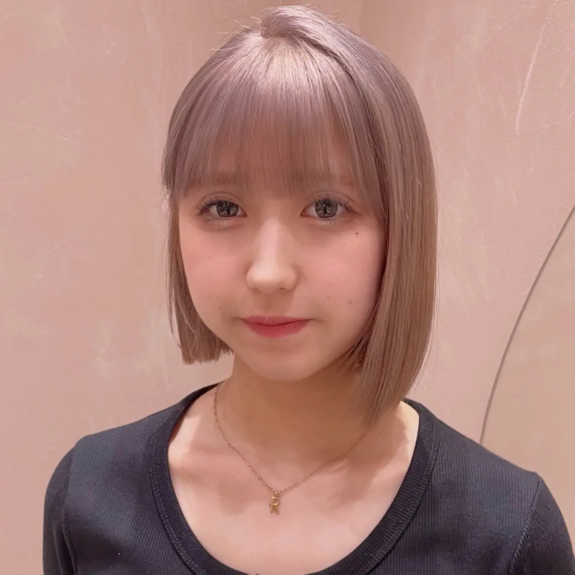 ショート カラー レイヤー/柔らか 透明感カラー/ゆきなのヘアスタイル