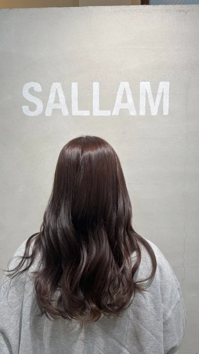 カラー ブラウンカラー ヘアカラー 加納 望玖のヘアスタイル