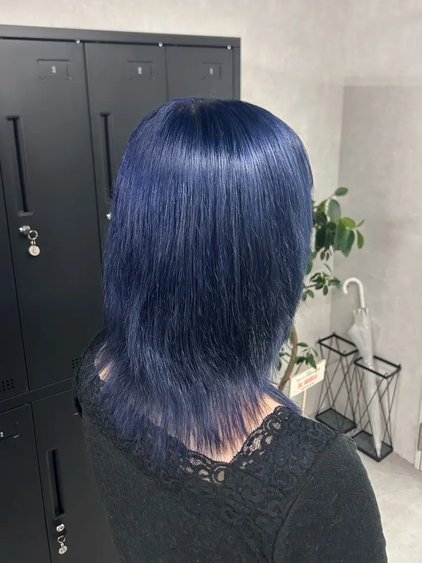 ミディアム ヘアカラー 🎀ブリーチカラー 🎀なつのヘアスタイル