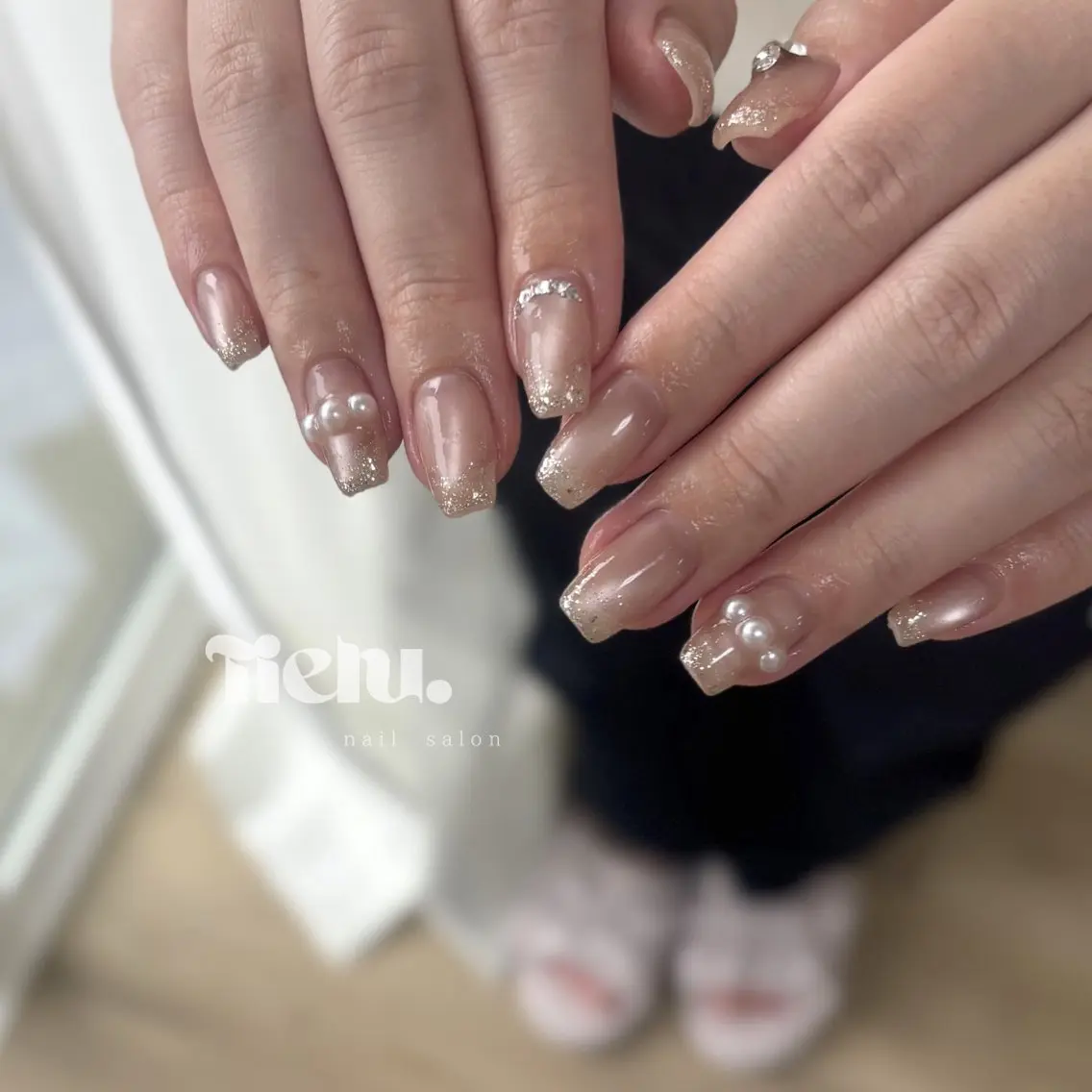 ネイル ハンドネイル Tielu Yukiのネイルデザイン