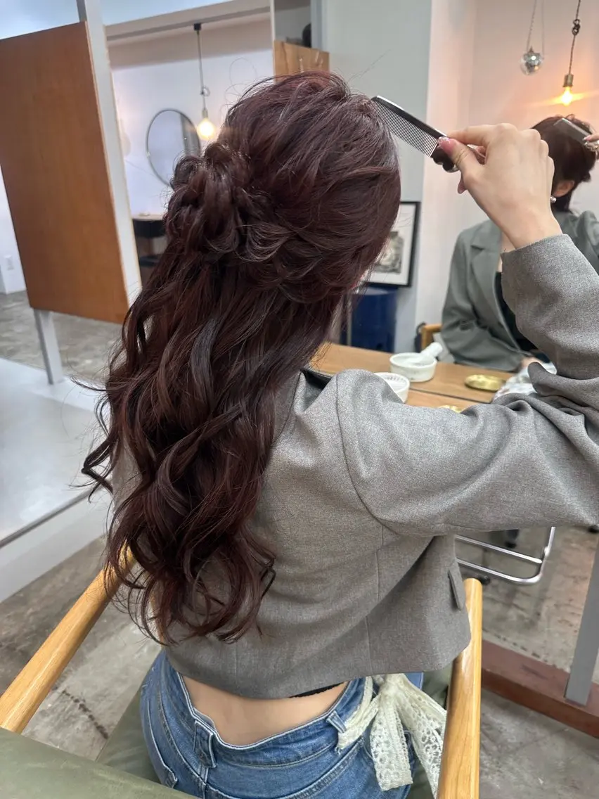 ヘアアレンジ s u z uのヘアスタイル
