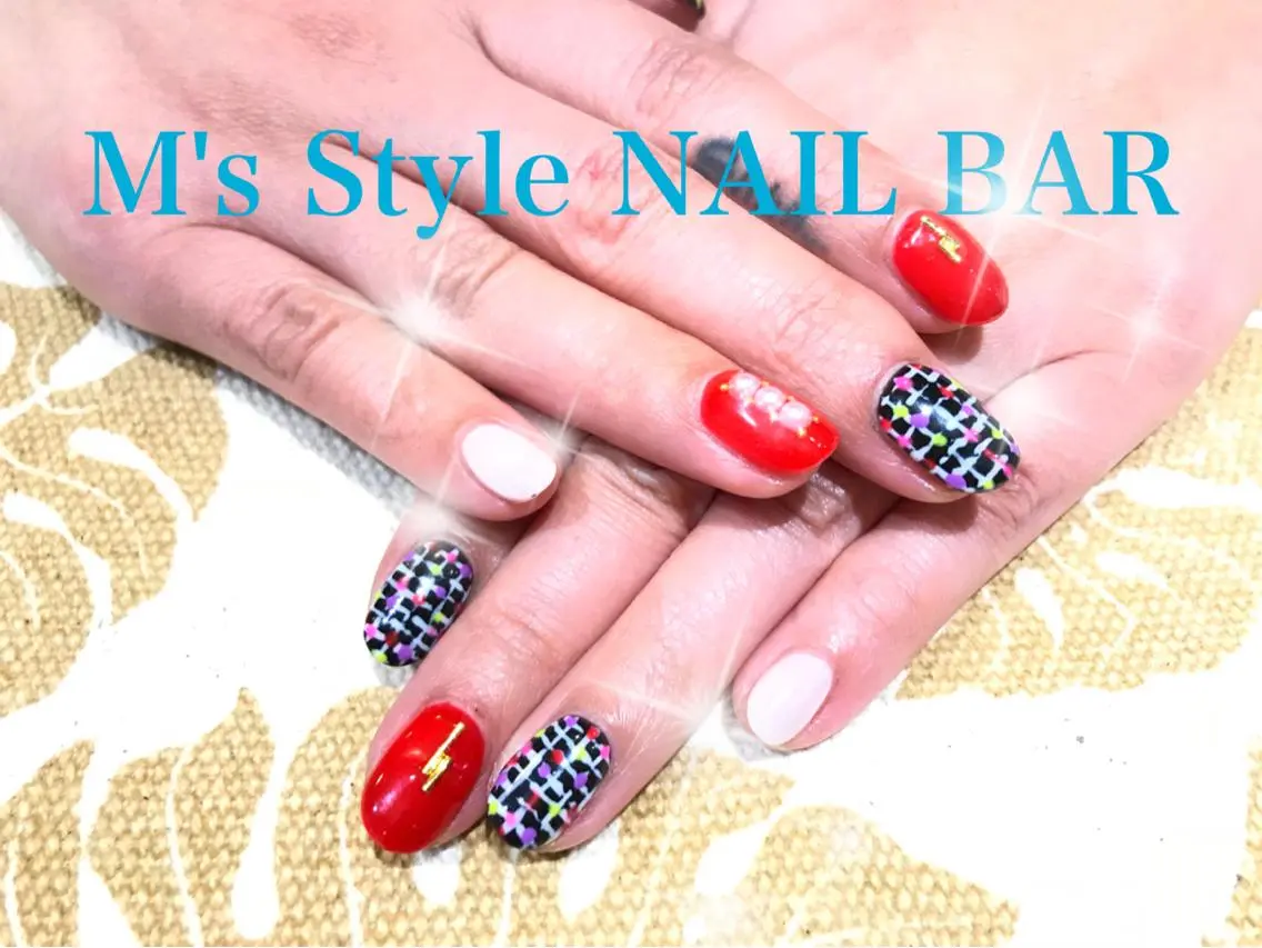 ネイル カジュアル ハンドネイル M's Style NAIL BARのネイルデザイン