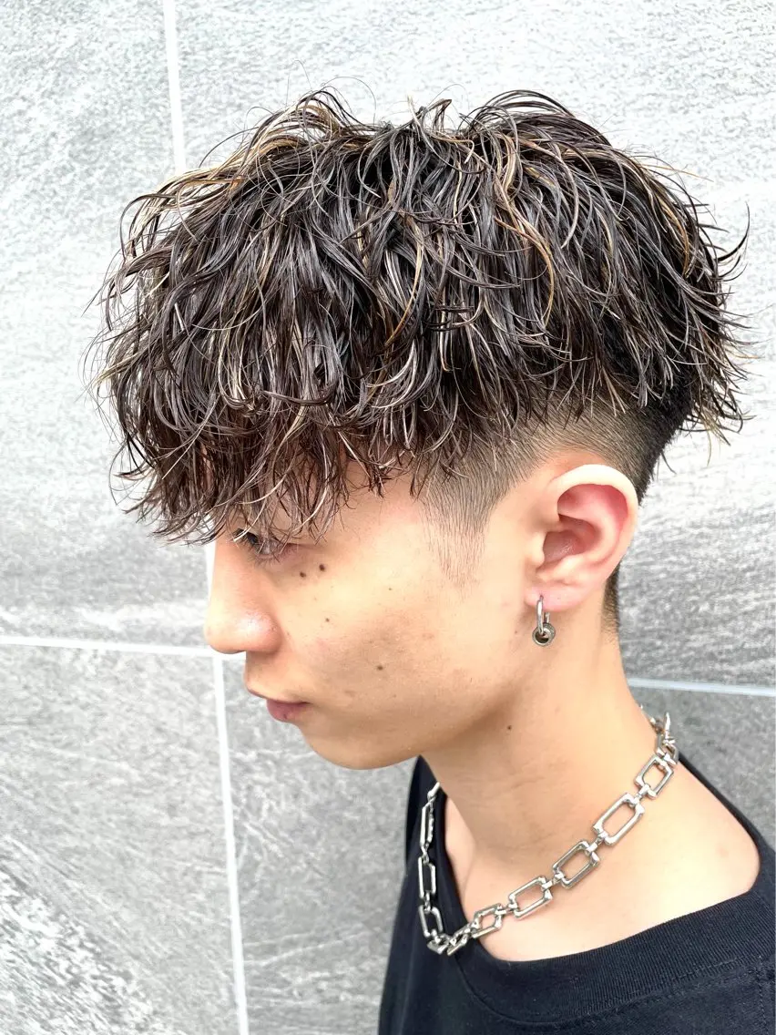 パーマ メンズ カット パーマ fifthメンズ パーマ/SEIYAのヘアスタイル