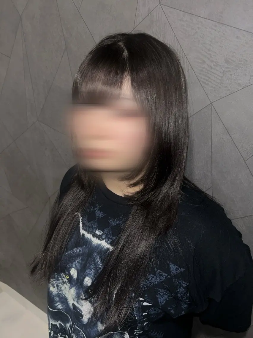 ロング カラー ヘアカラー トリートメント ヘッドスパ 稀代 真羽のヘアスタイル