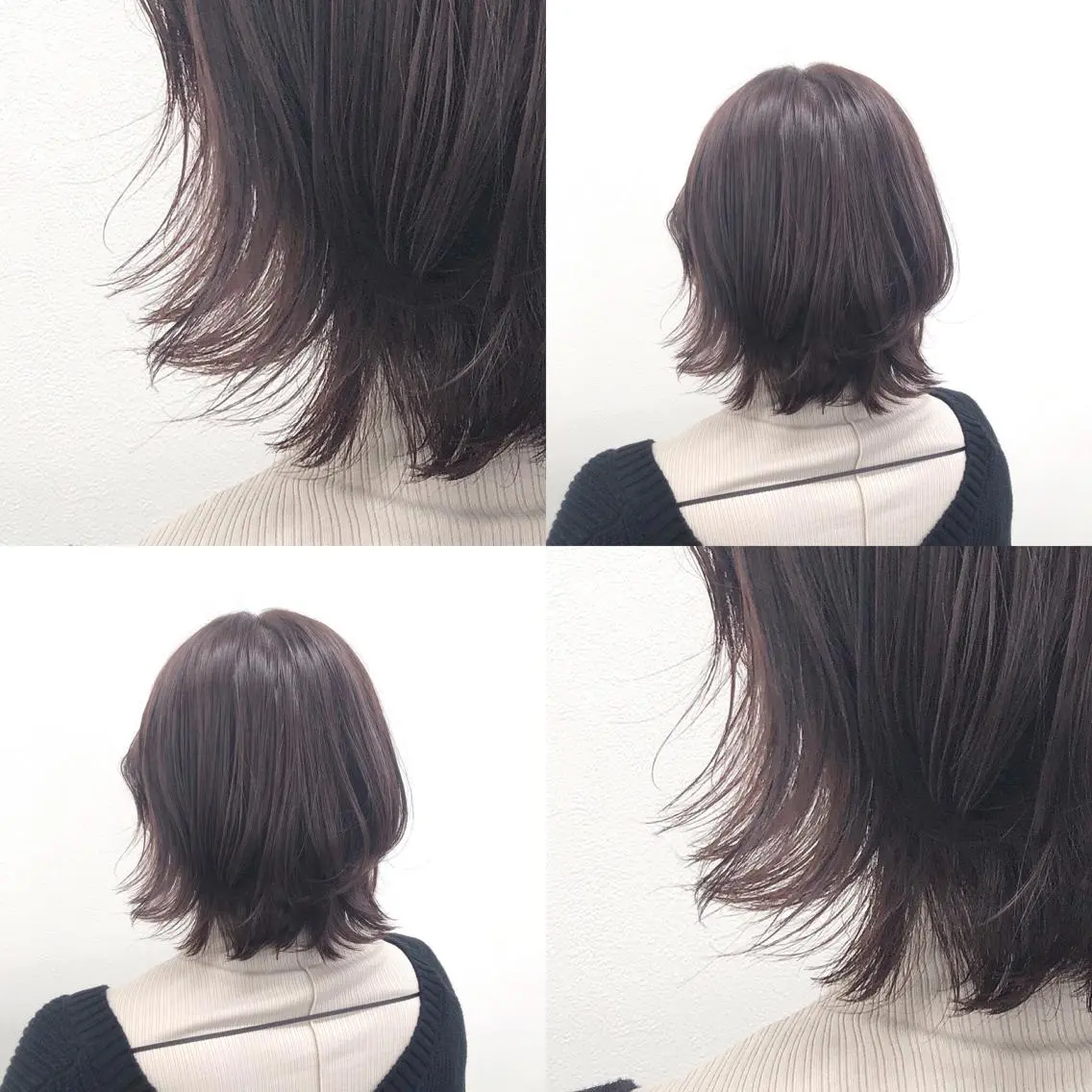 ミディアム カラー パーマ ヘアアレンジ メンズ キッズ ネイル マツエク・マツパ 上品＆韓国風 🥀海心🥀のヘアスタイル