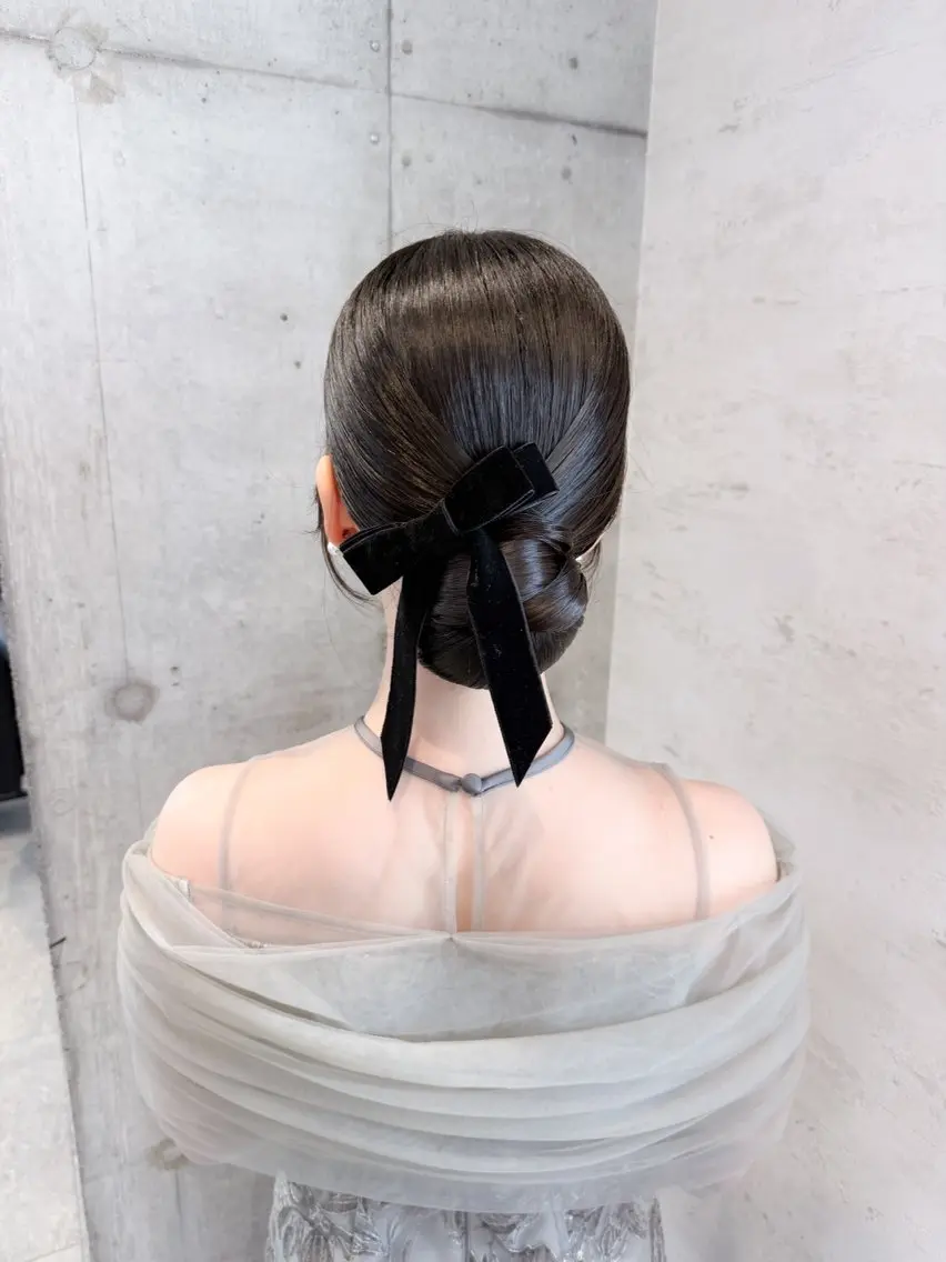ヘアアレンジ ヘアセット 🎀ヘアセット/艶髪 /はやしほのか🎀のヘアスタイル